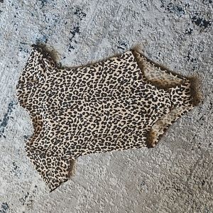 Cheetah 🐆  printed girls' bodysuit. Zara 6